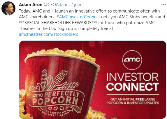 tweet Adam Aron