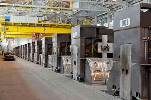 La refonte d’une industrie portante 14 cuves AP60
