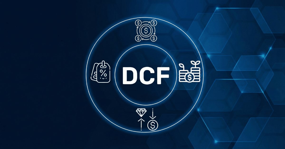 illustration du modèle discounted cash flow pour évaluer une entreprise